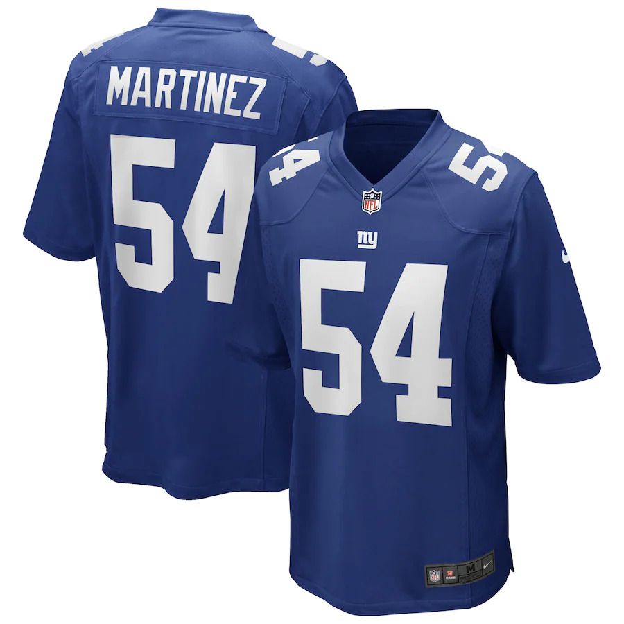 Men New York Giants 54 Blake Martinez Nike Royal Game Player NFL Jersey